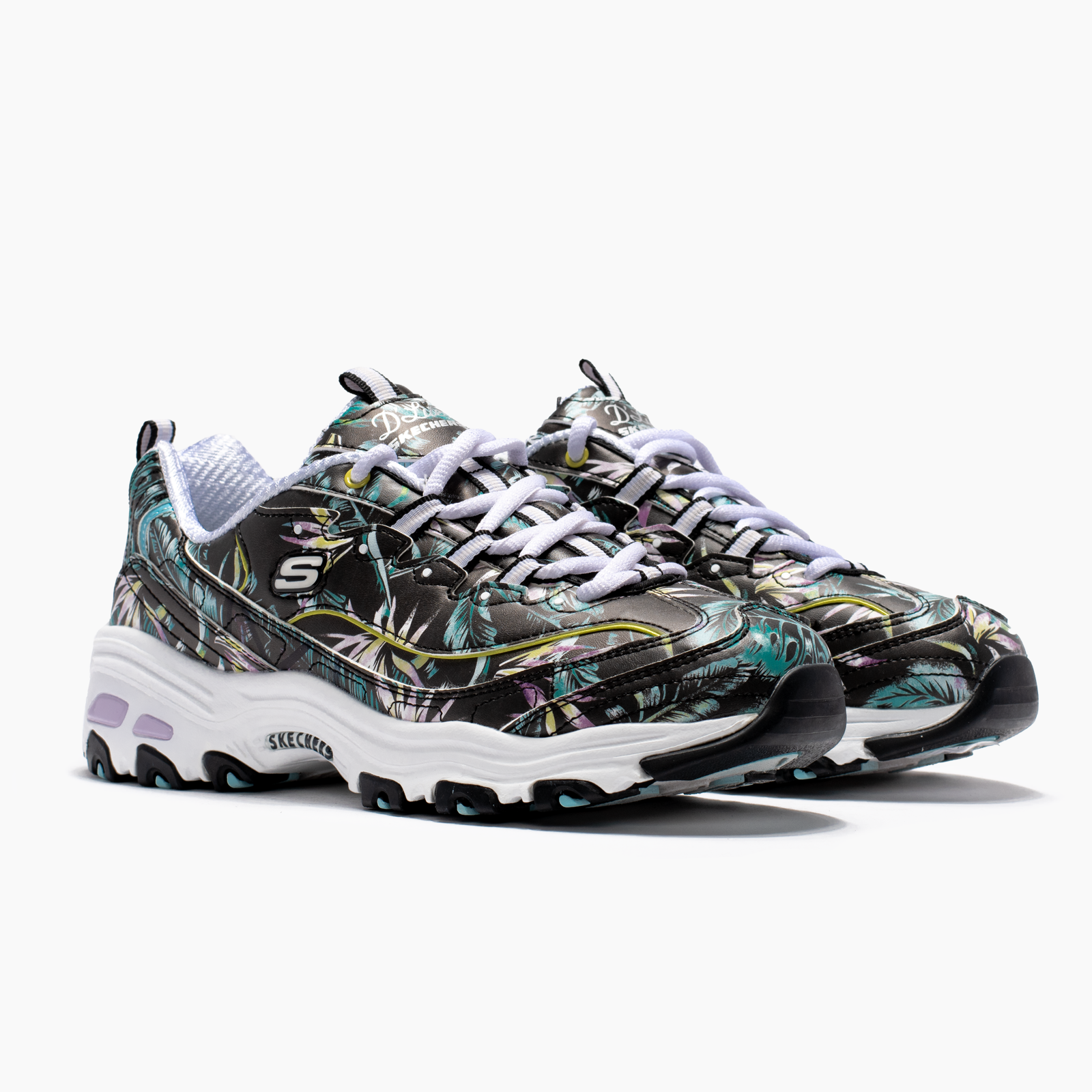 SKECHERS D´LITES BOTANICAL 149619BKMT - MUJER