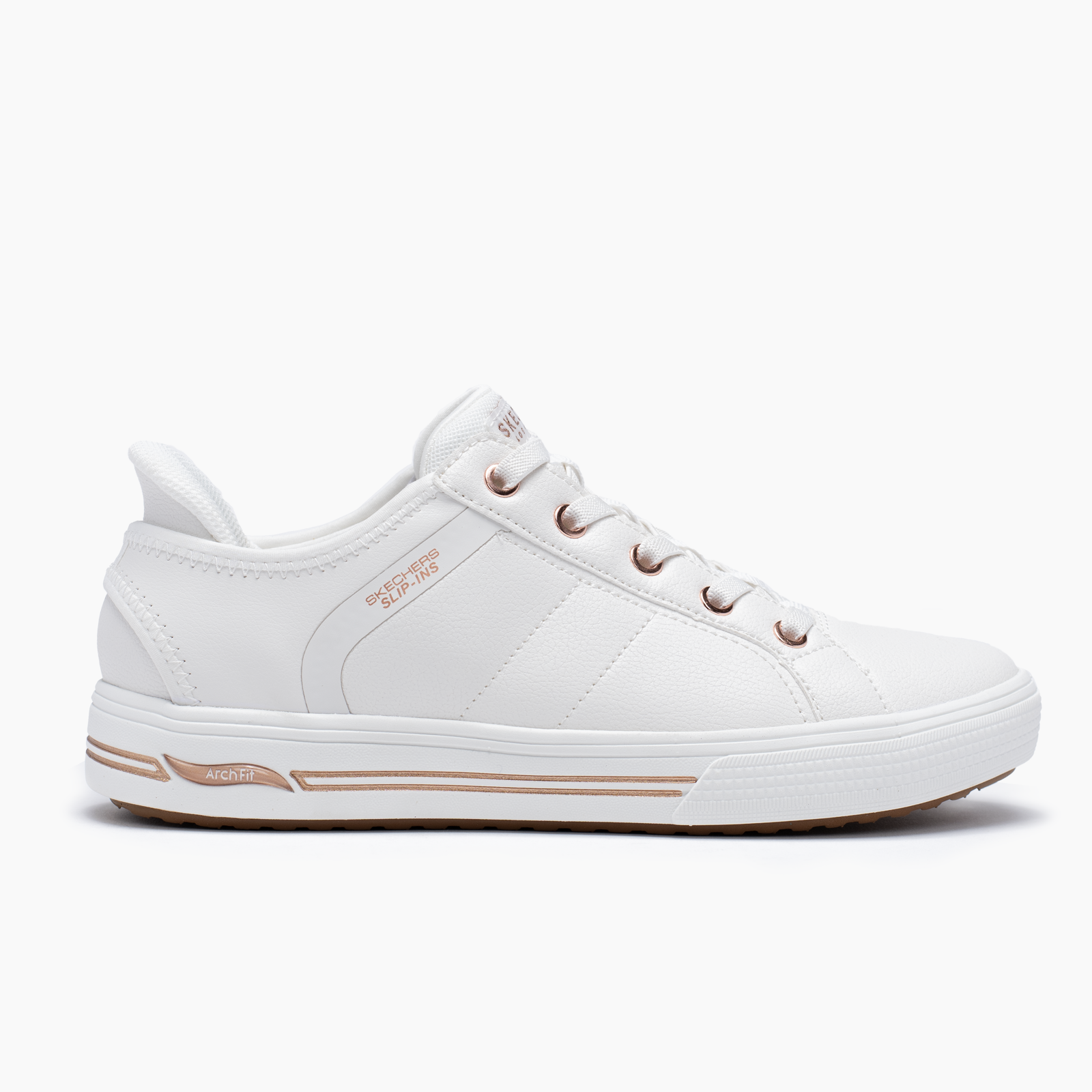 SKECHERS ARCH FIT ARCADE 177207WHT - MUJER