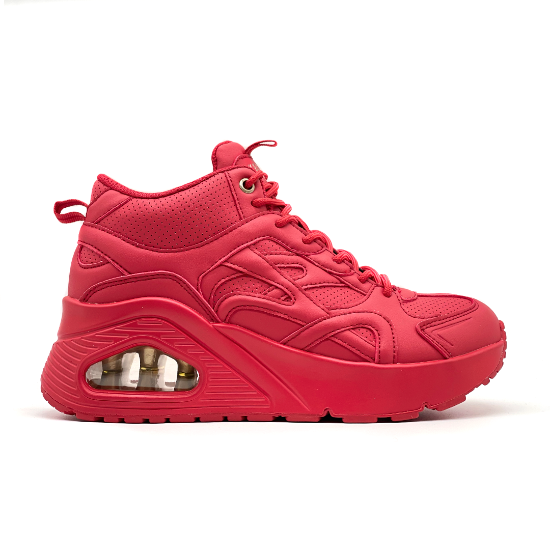 SKECHERS UNO HI 155680RED - MUJER