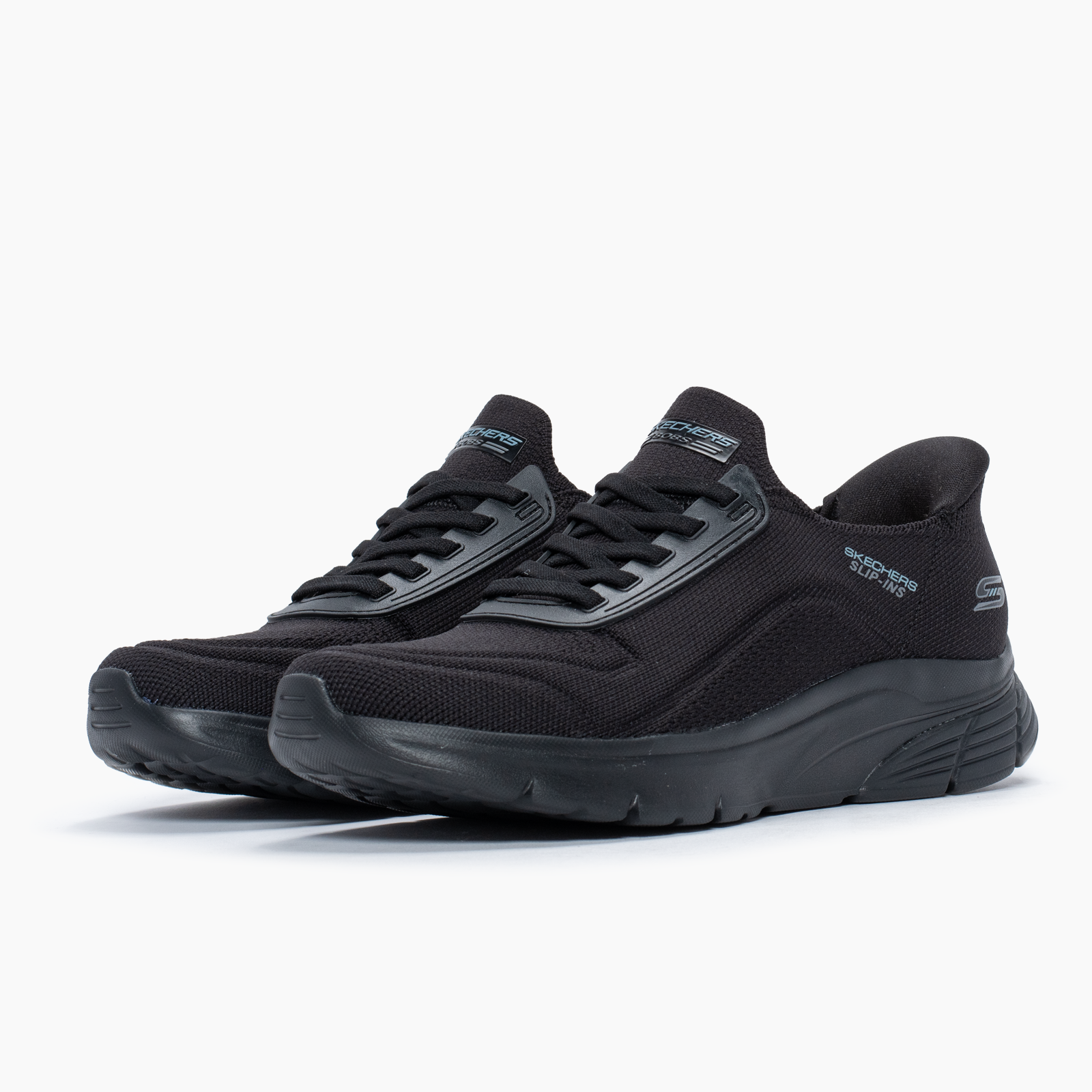 Skechers para mujer negro para caminar