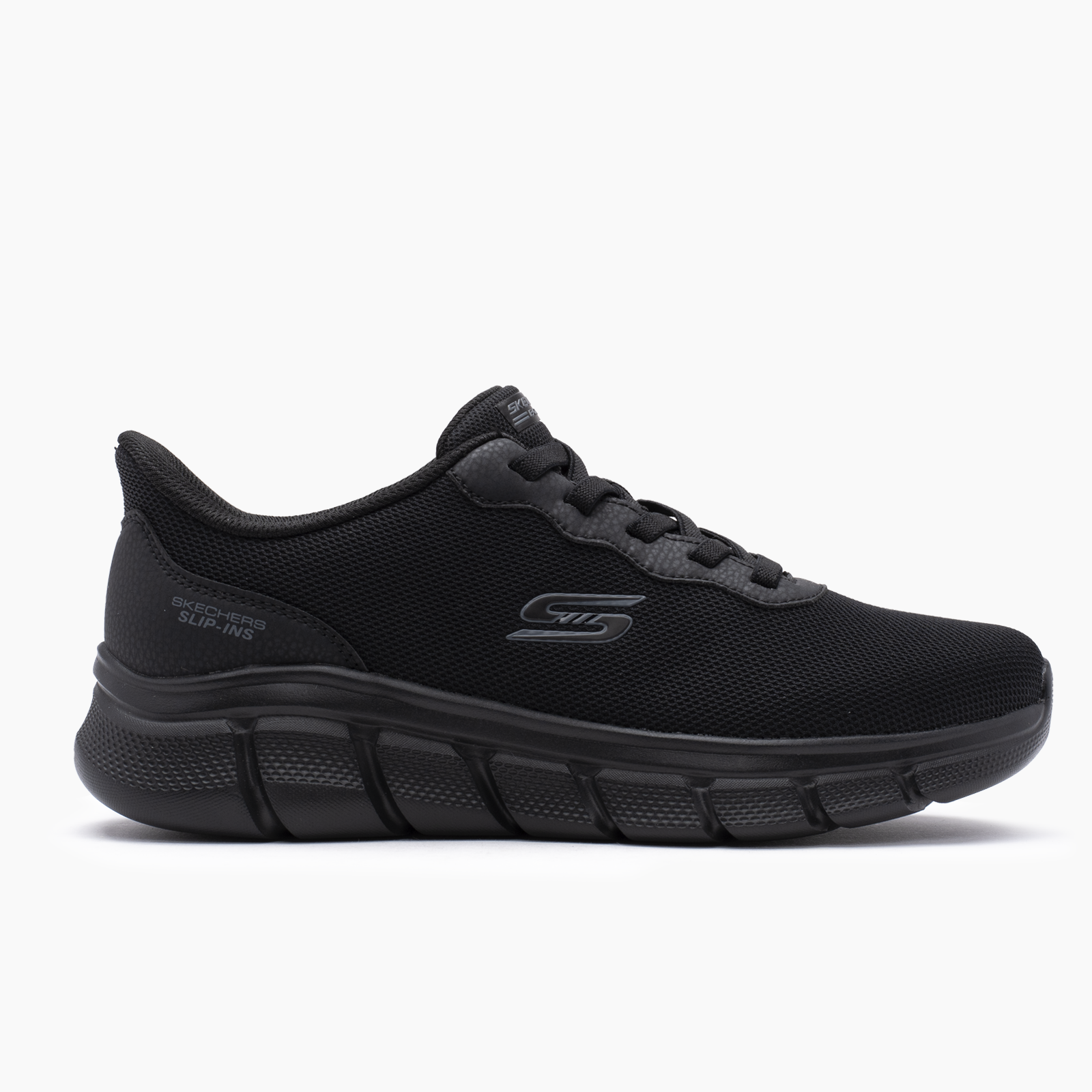 Skechers para hombre negro casual