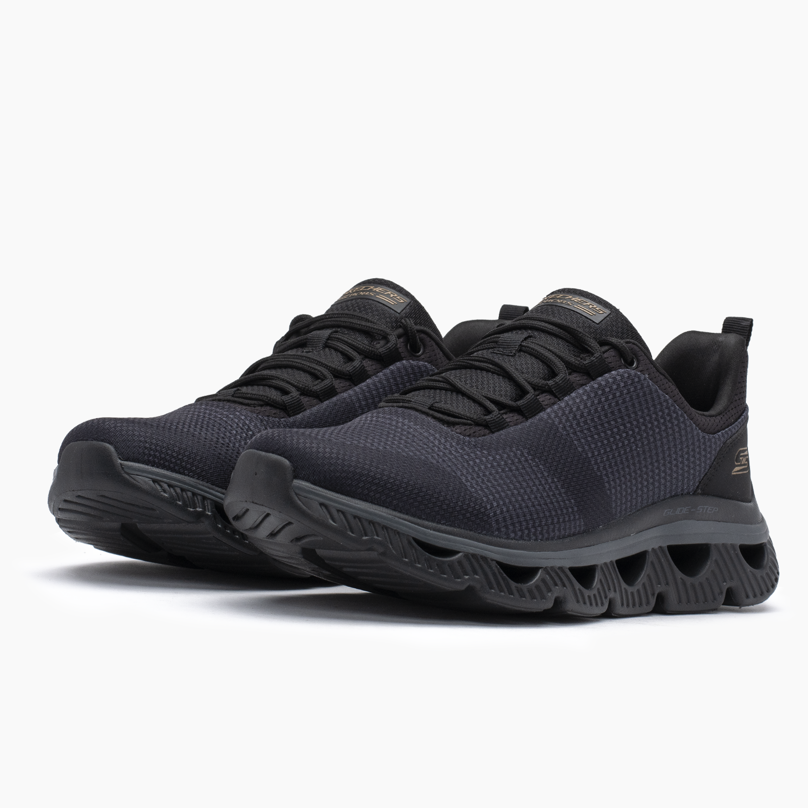 Skechers negro para hombre casual