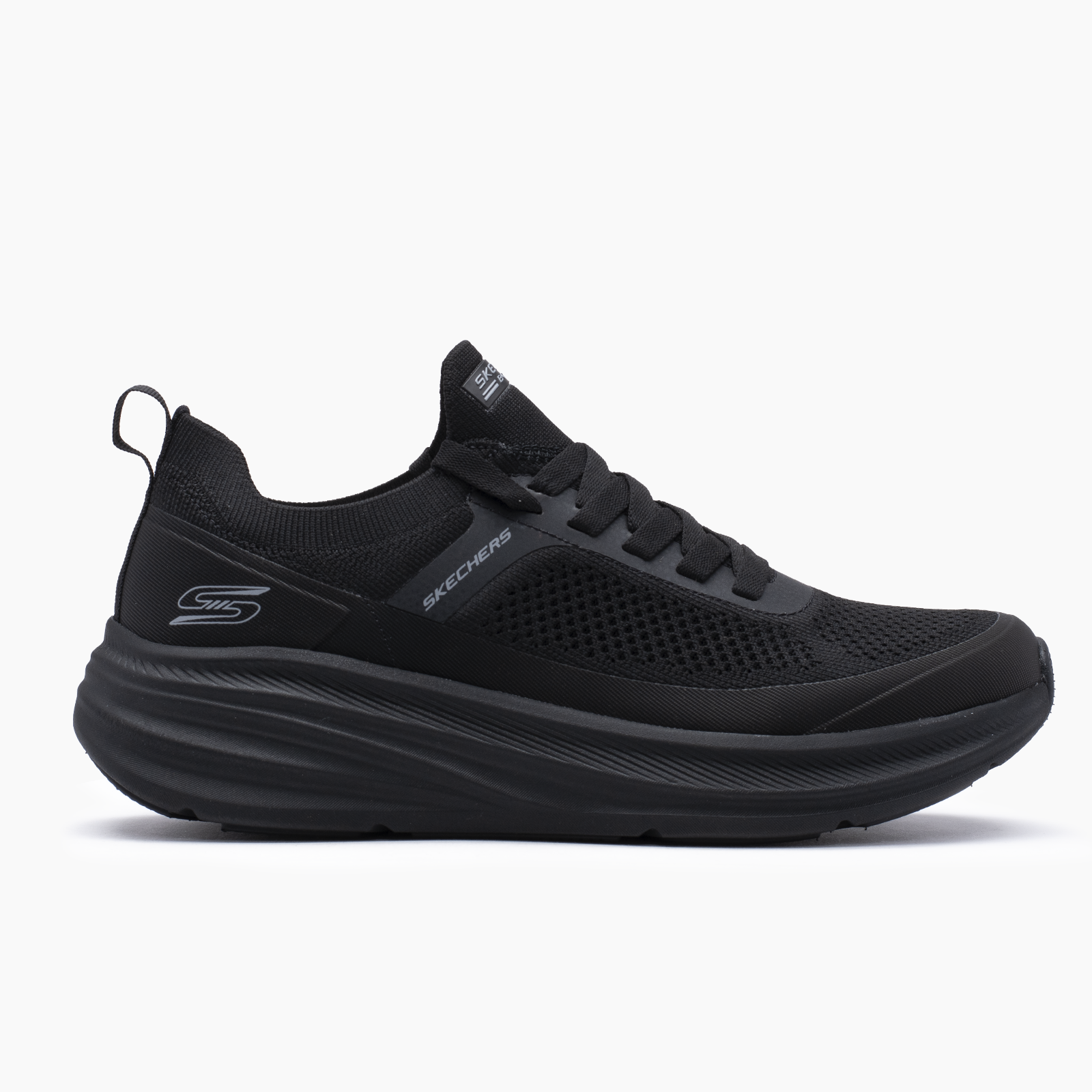 Skechers para hombre negro casual
