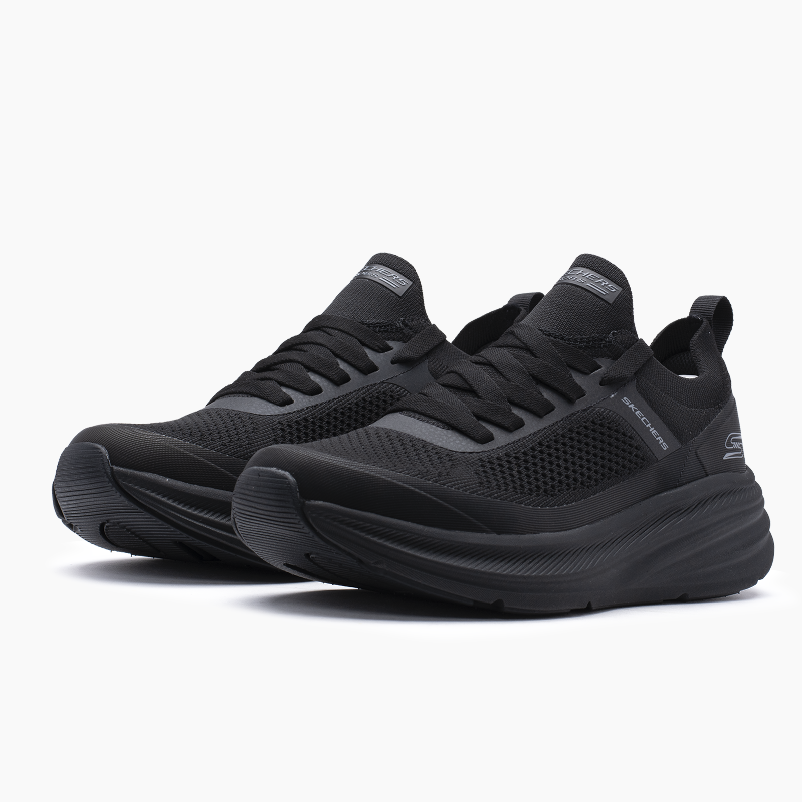 Skechers para hombre negro casual