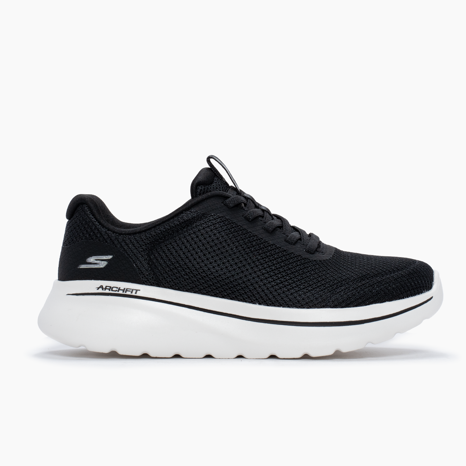 Skechers para mujer negro para caminar