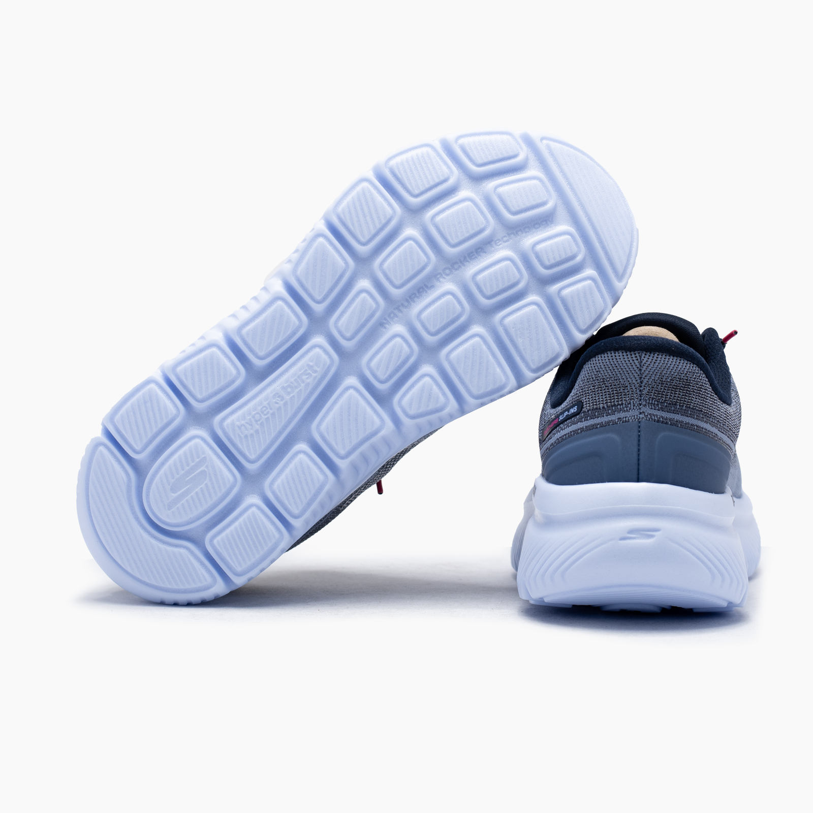 SKECHERS GO WALK MAX CUSHIONING HYPER BURST 125881NVPK - MUJER