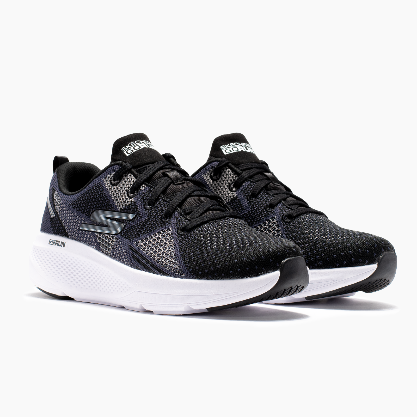 SKECHERS 128346BKGY - MUJER