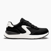SKECHERS FURY LACE 177725BKW - MUJER
