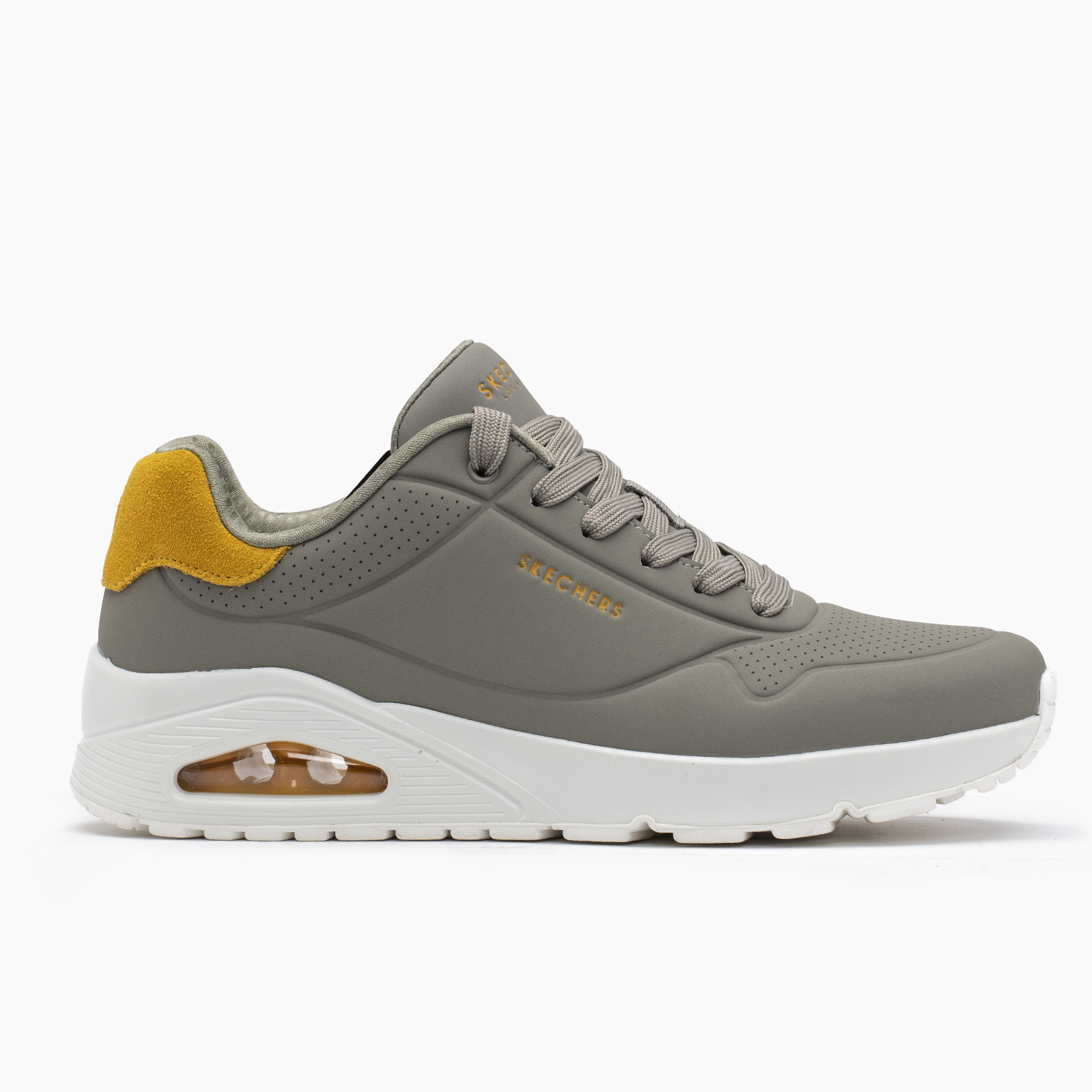 Skechers para hombre verde casual