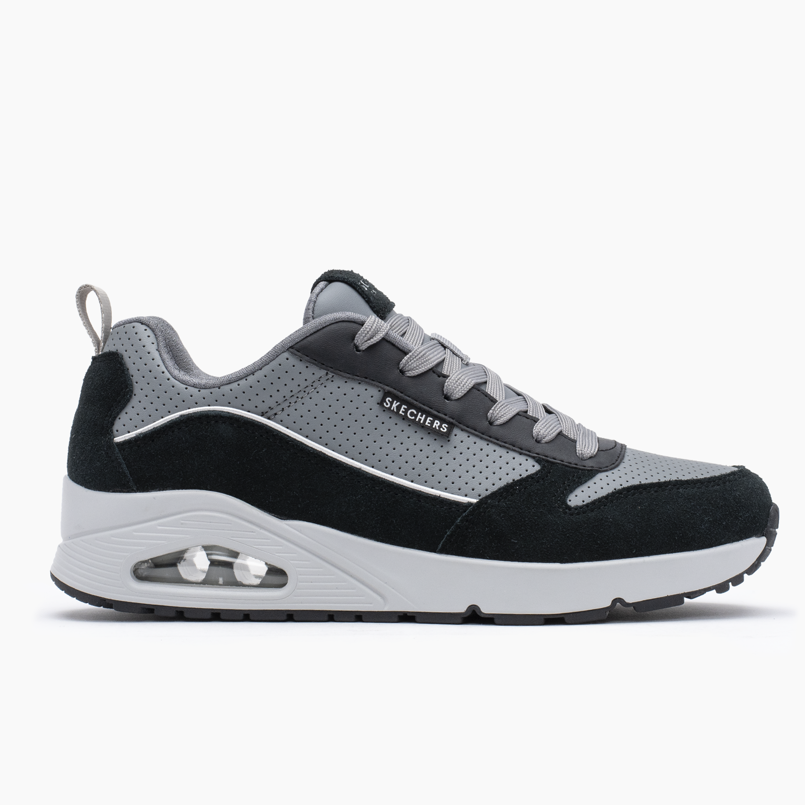 Skechers negro para hombre casual