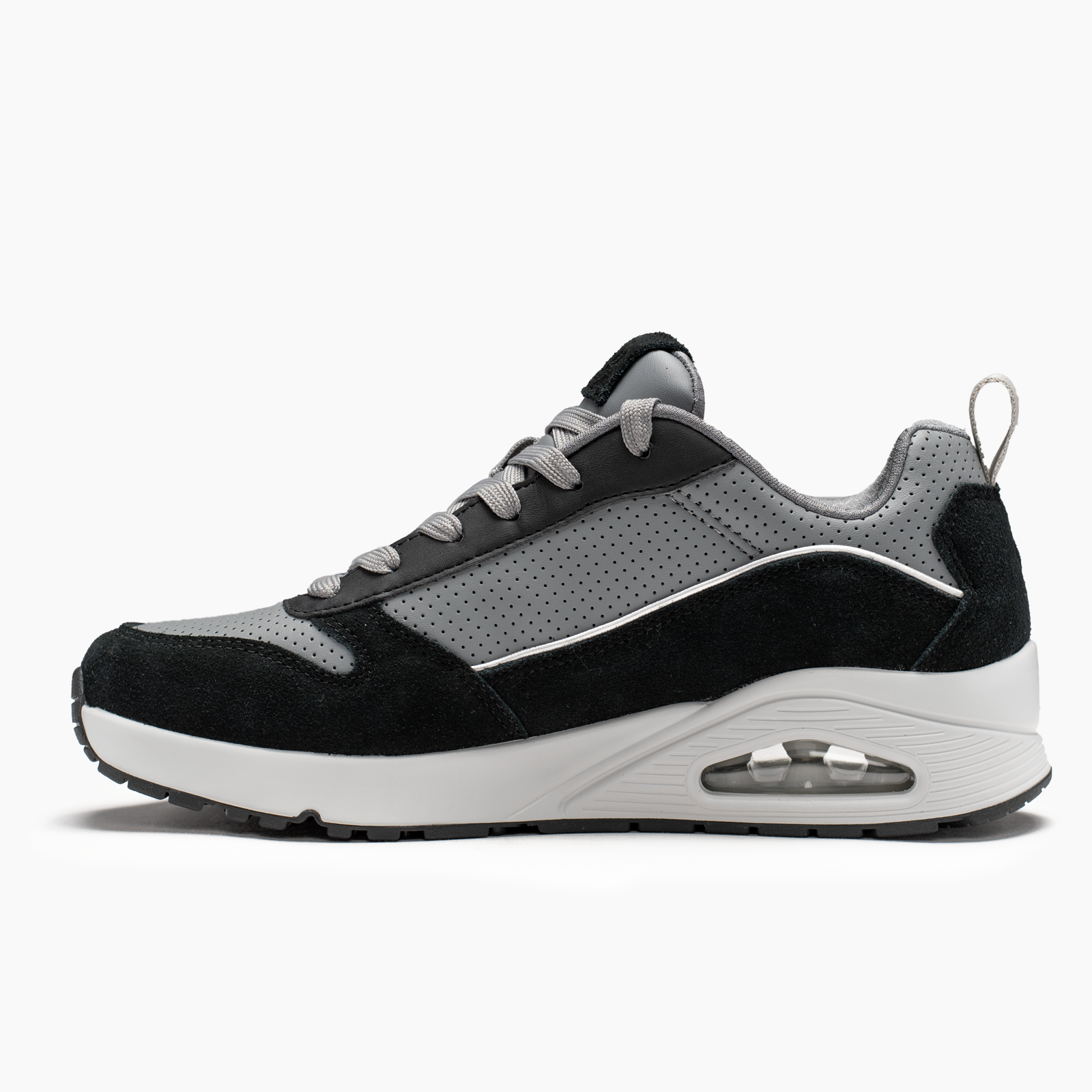 SKECHERS UNO STACRE 183011BKGY - HOMBRE