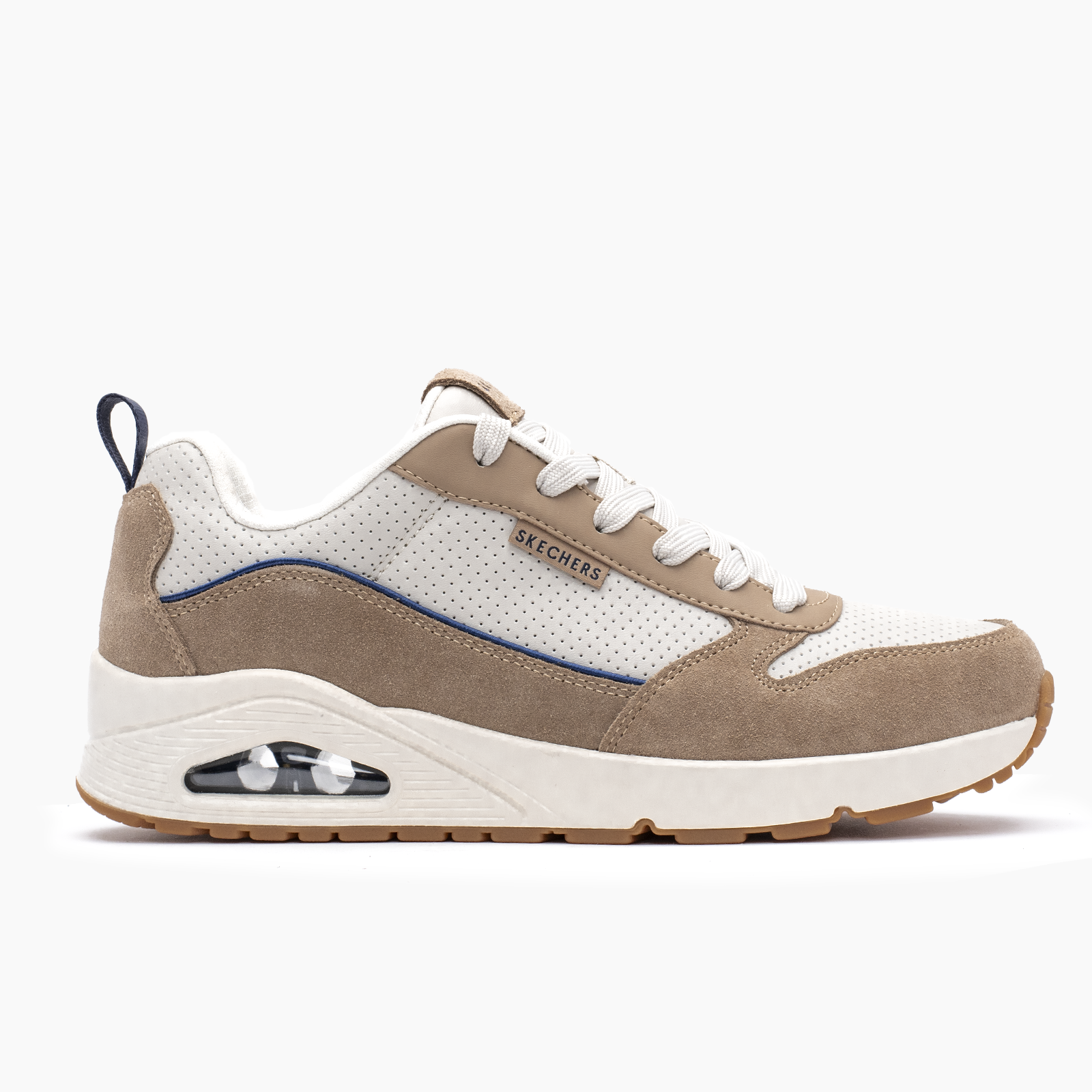 Skechers para hombre beige casual