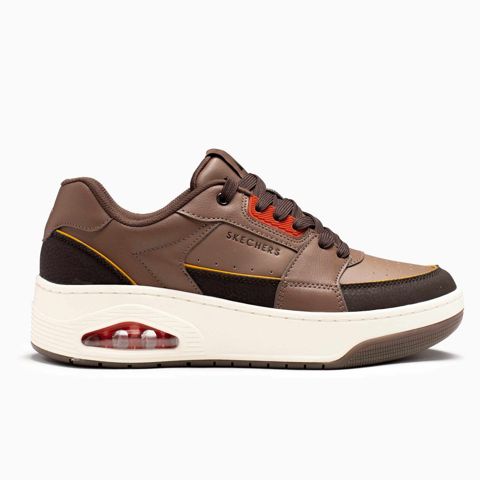 SKECHERS UNO COURT 183140DKBR - HOMBRE