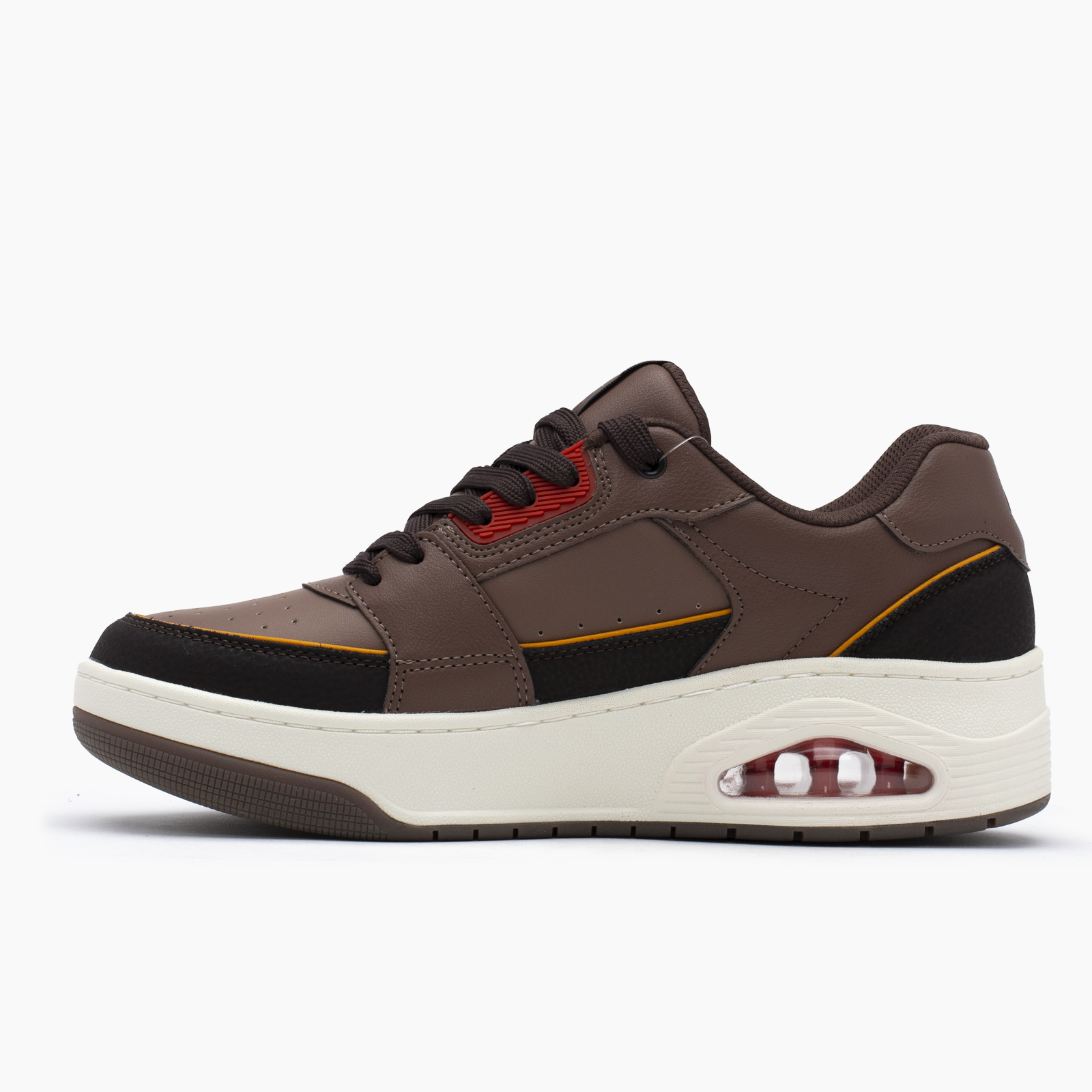 Skechers para hombre marrón casual
