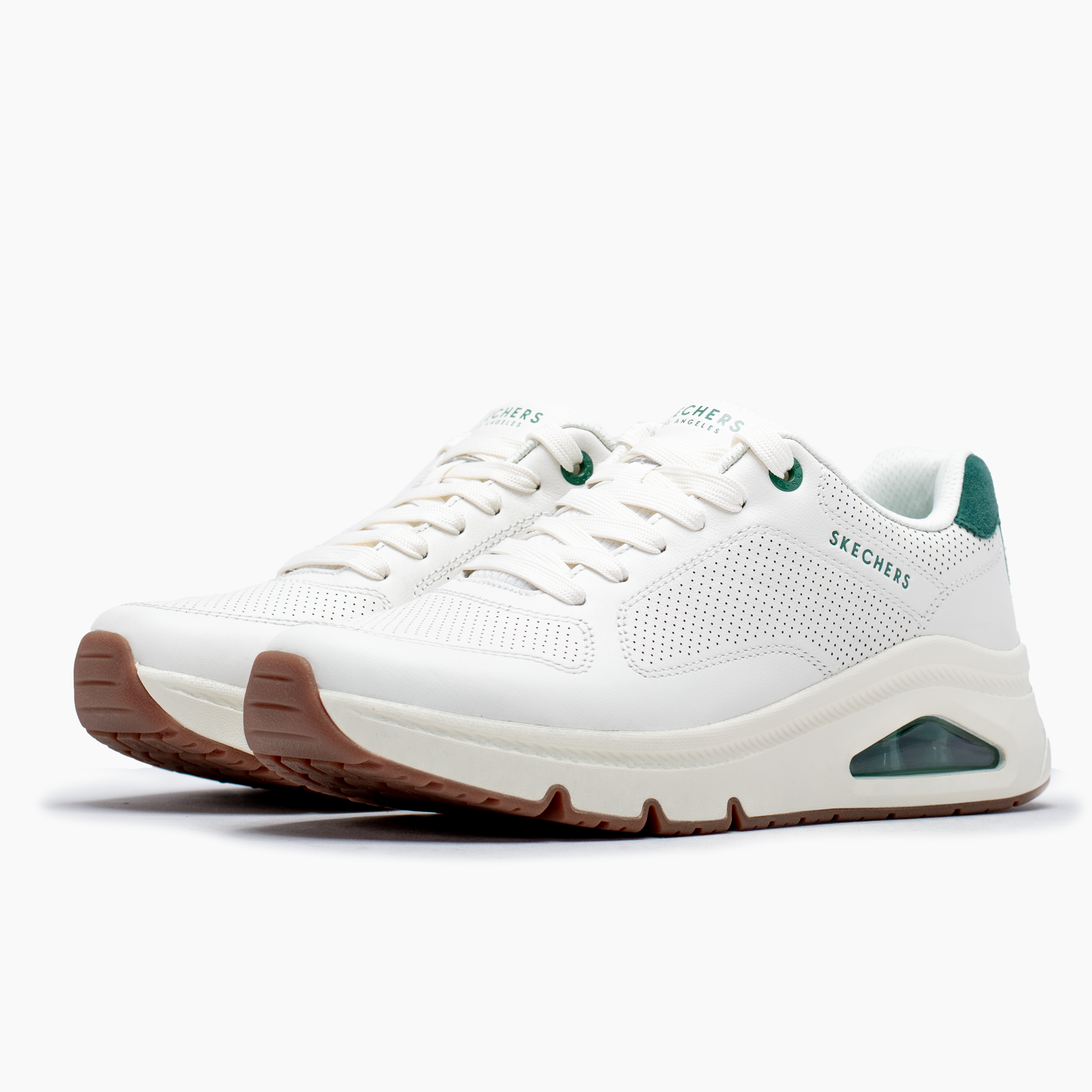 Skechers para hombre blanco casual