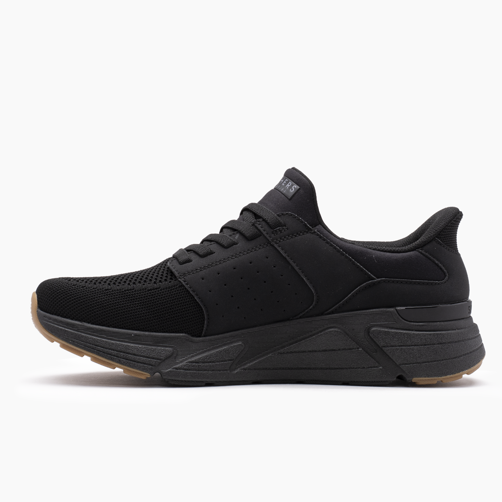 Skechers para hombre negro casual
