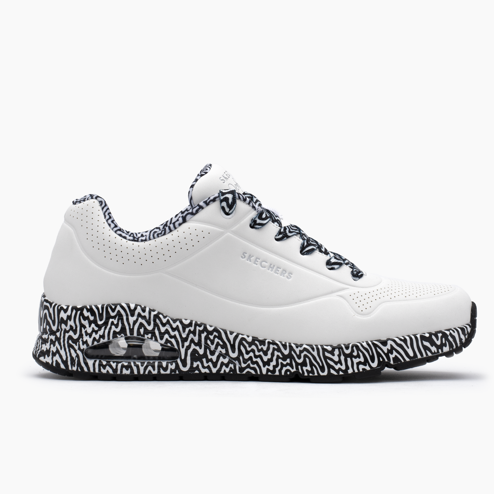 Skechers para hombre blanco casual