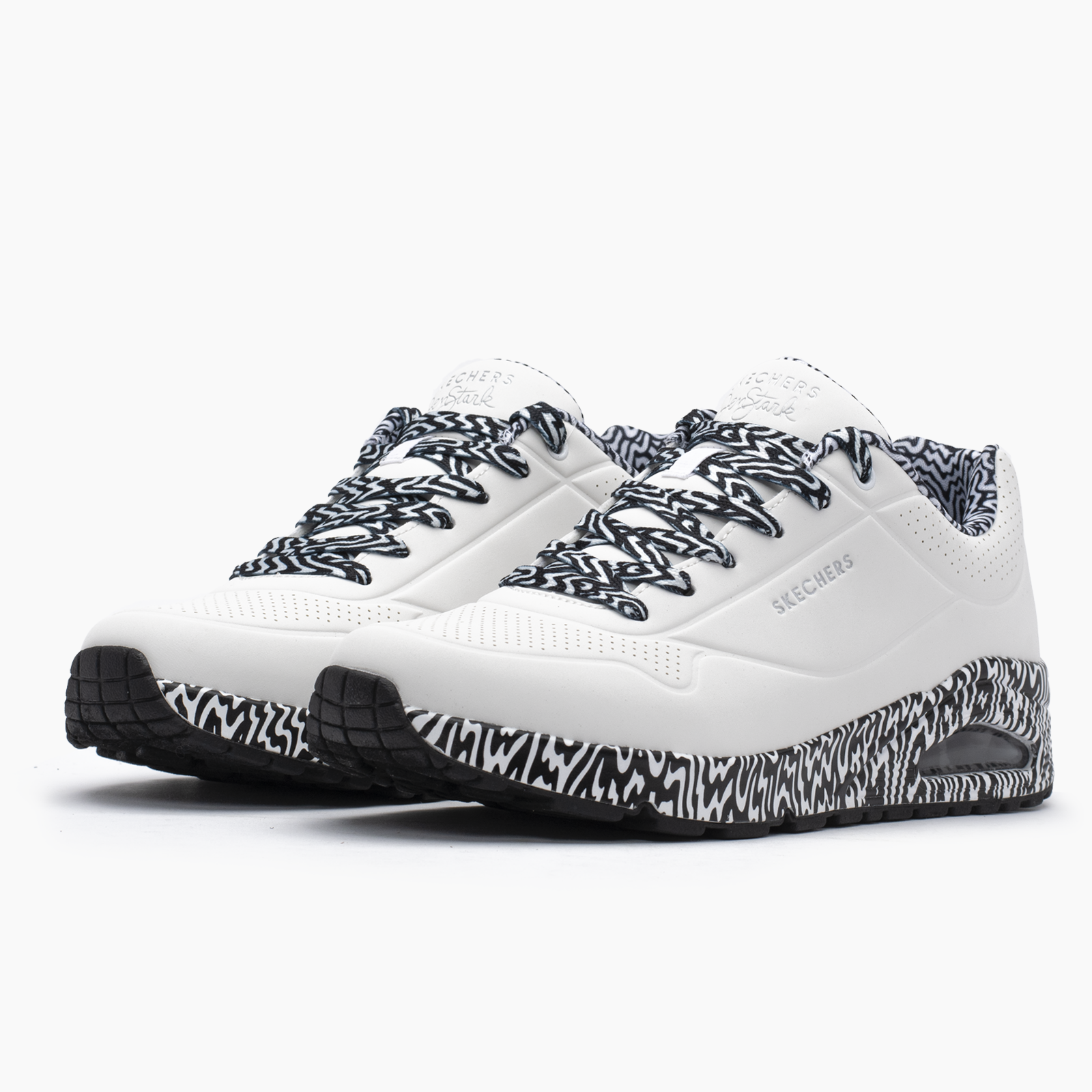 Skechers para hombre blanco casual
