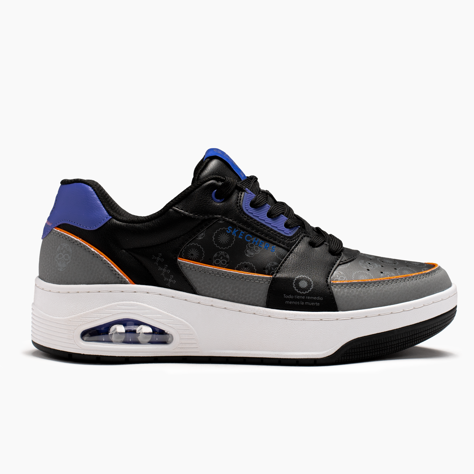 SKECHERS UNO COURT 183914BKMT - HOMBRE
