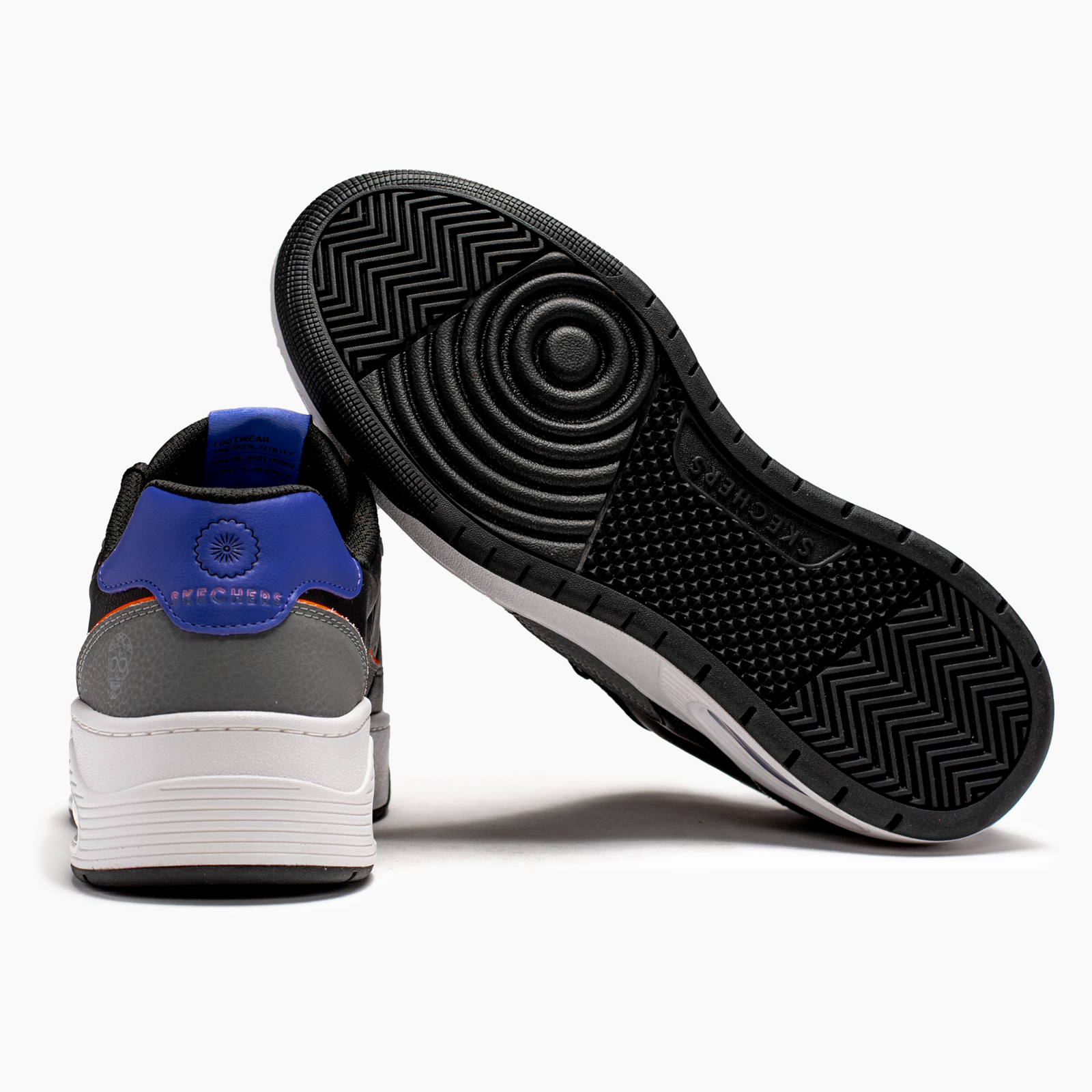 SKECHERS UNO COURT 183914BKMT - HOMBRE