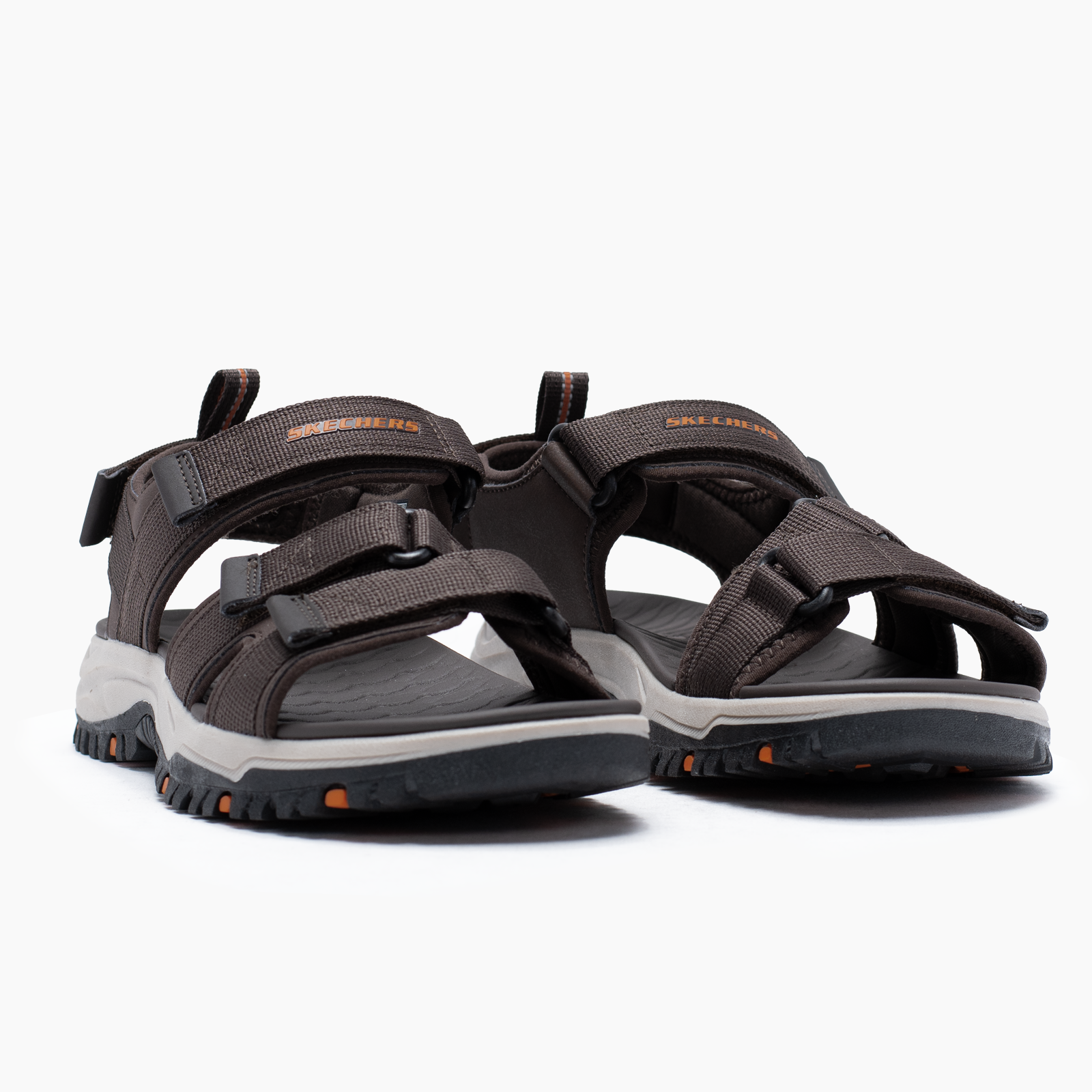 Skechers para hombre marrón casual