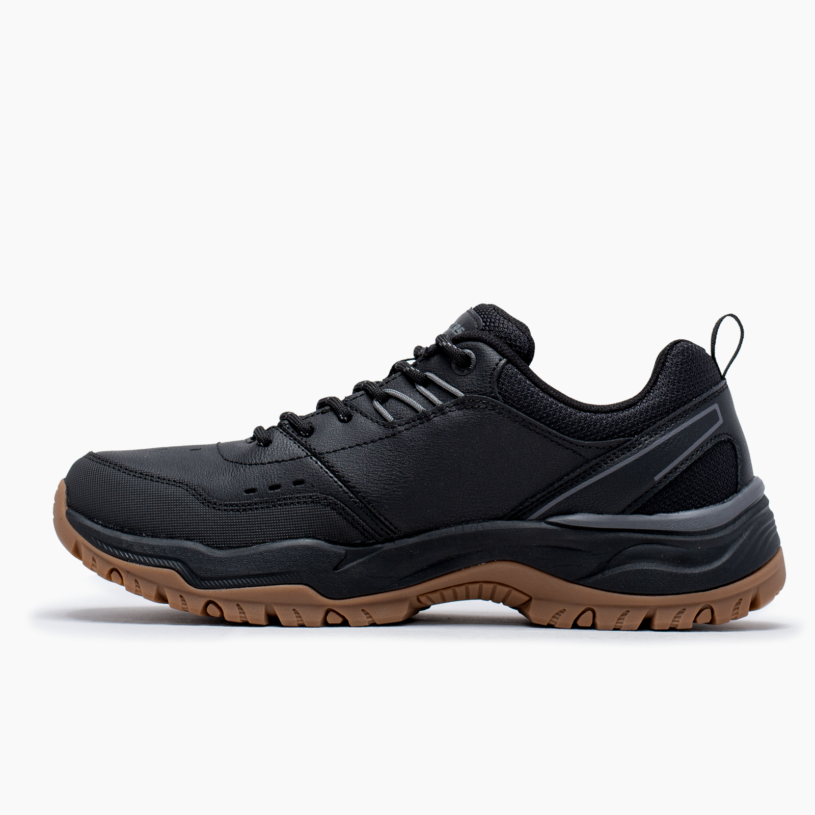 Skechers negro para hombre senderismo