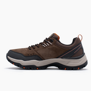 Skechers para hombre café senderismo 