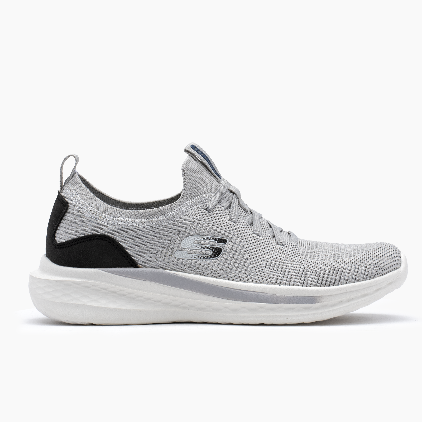Skechers para hombre gris casual