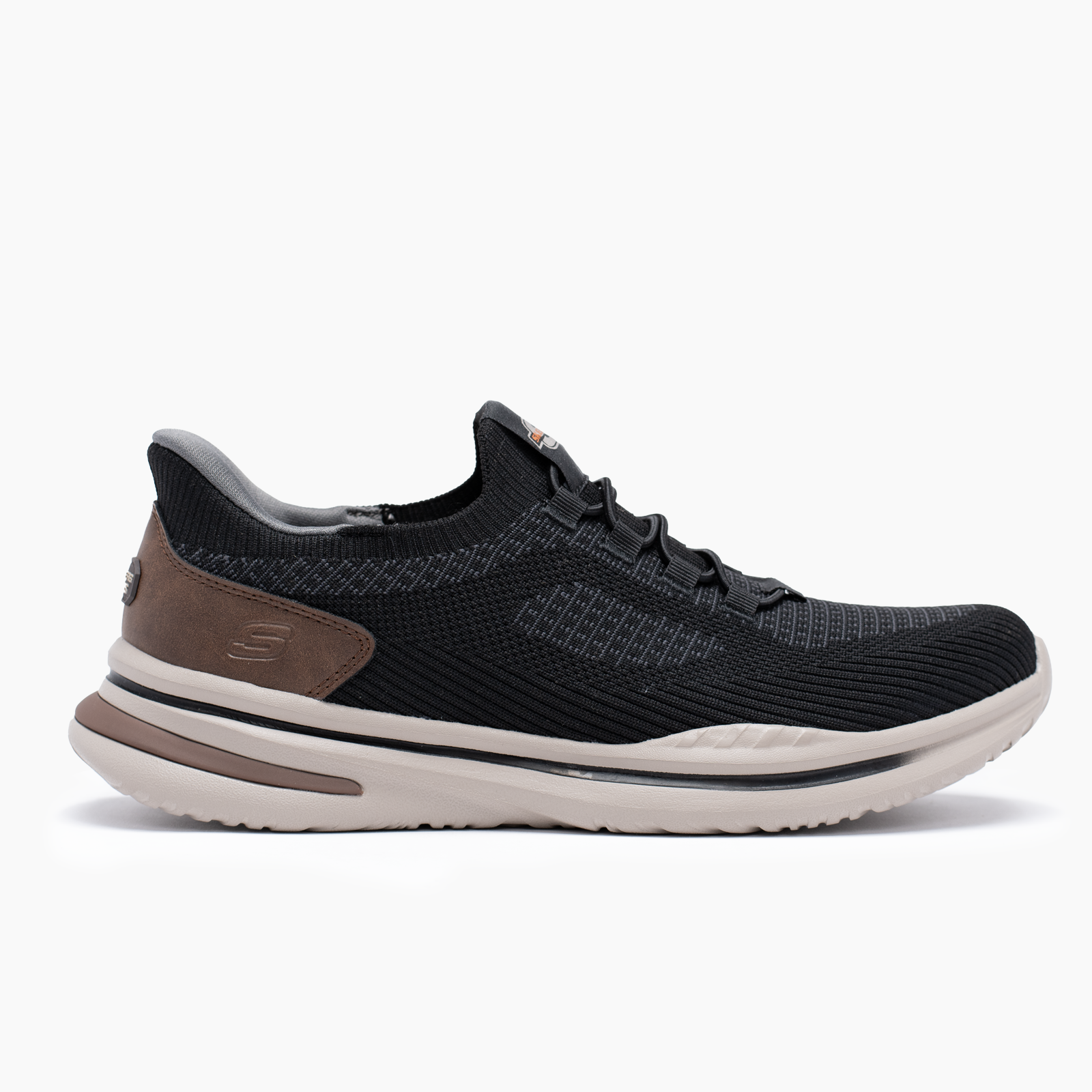 Skechers negro para hombre casual