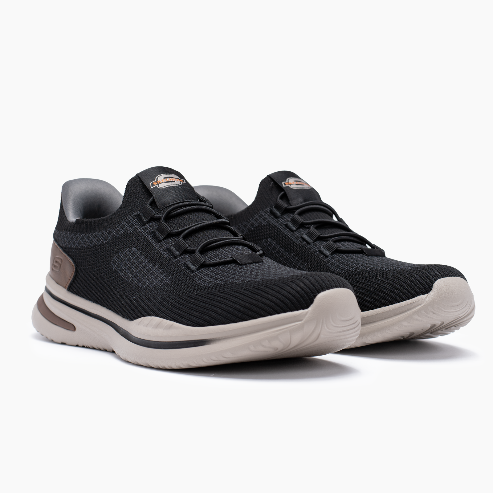Skechers negro para hombre casual