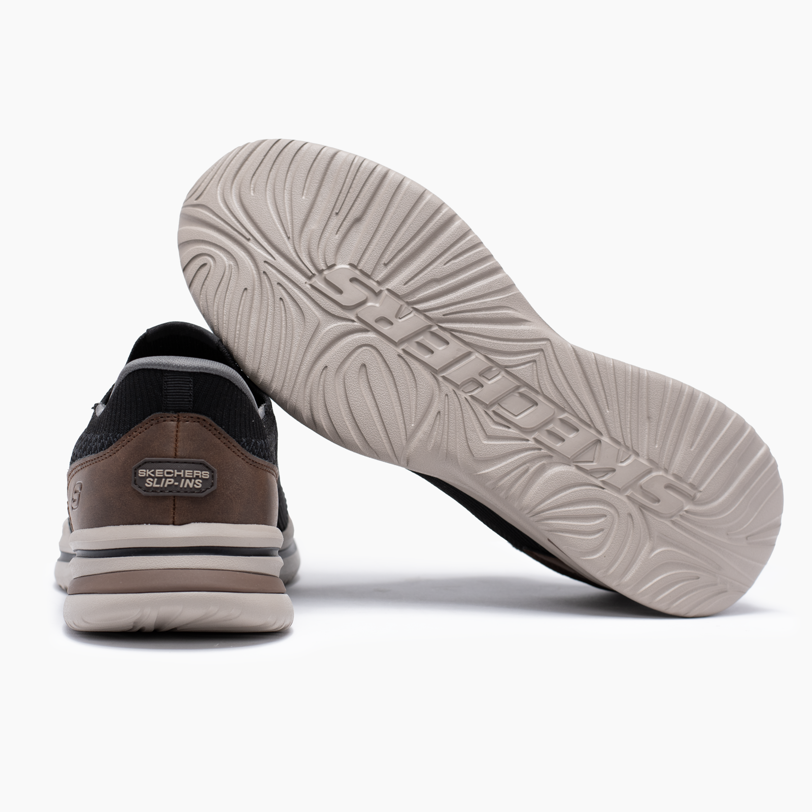 Skechers negro para hombre casual