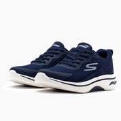 Skechers para hombre azul marino caminatas