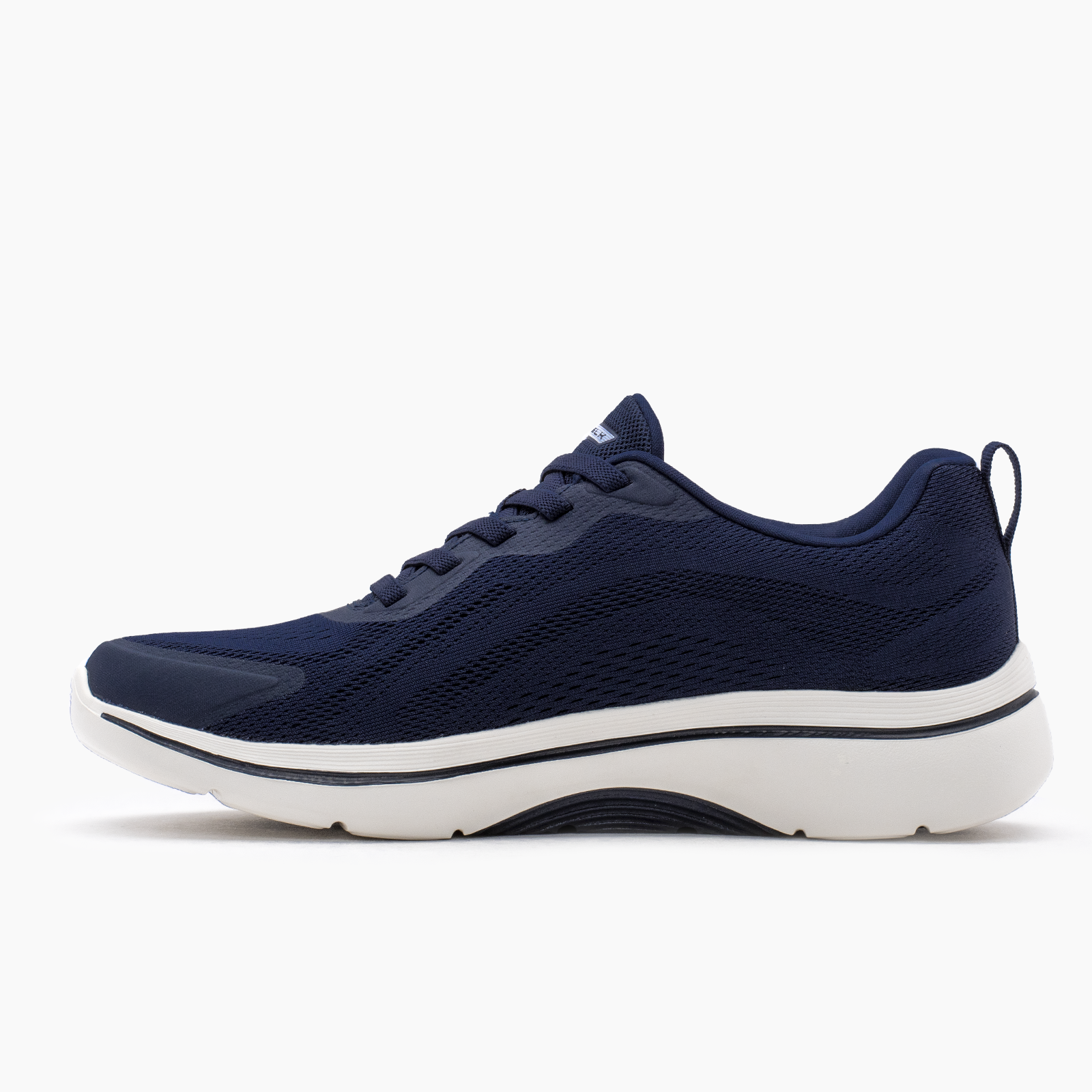 Skechers para hombre azul marino caminatas