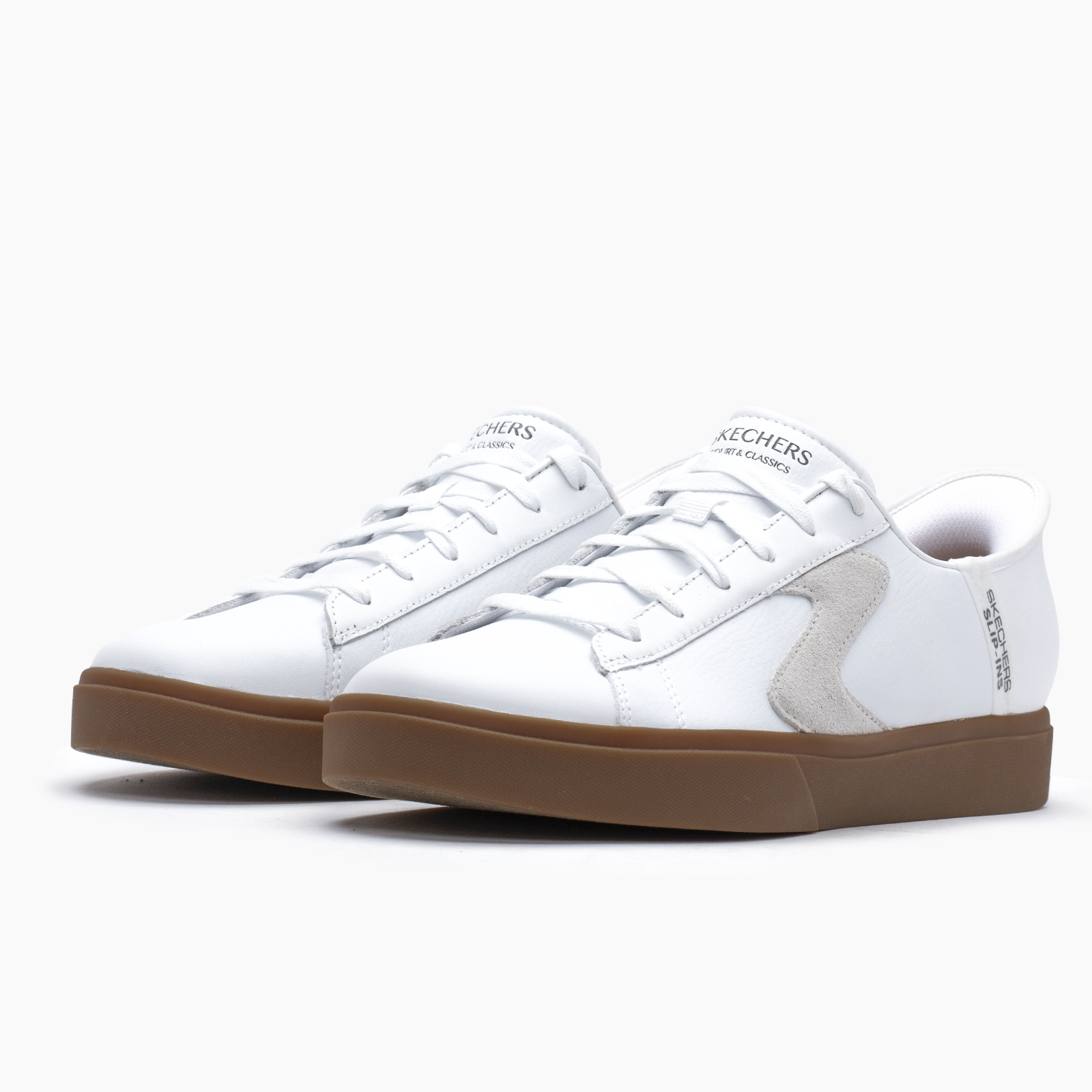 Skechers para hombre blanco casual