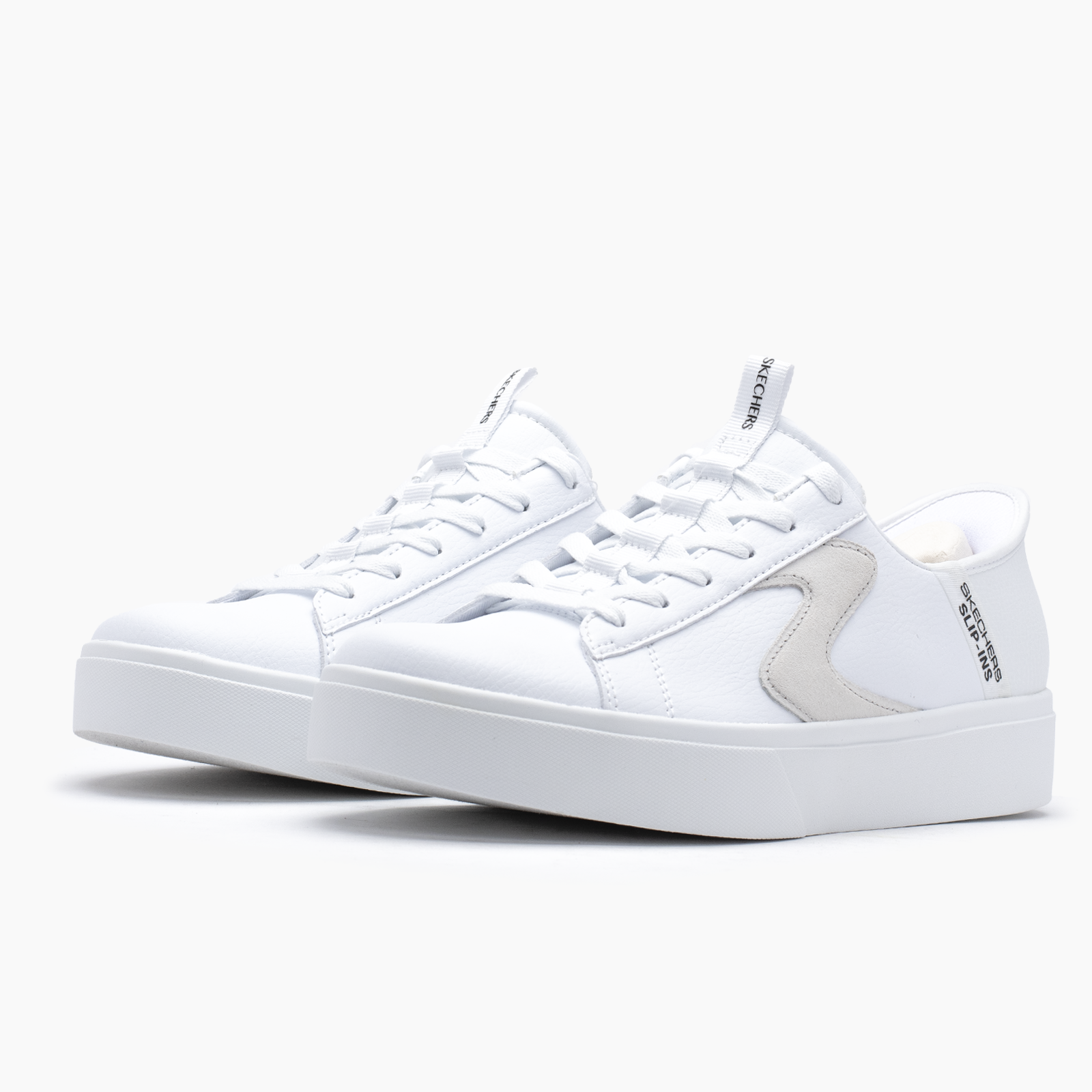 Skechers para hombre blanco casual 