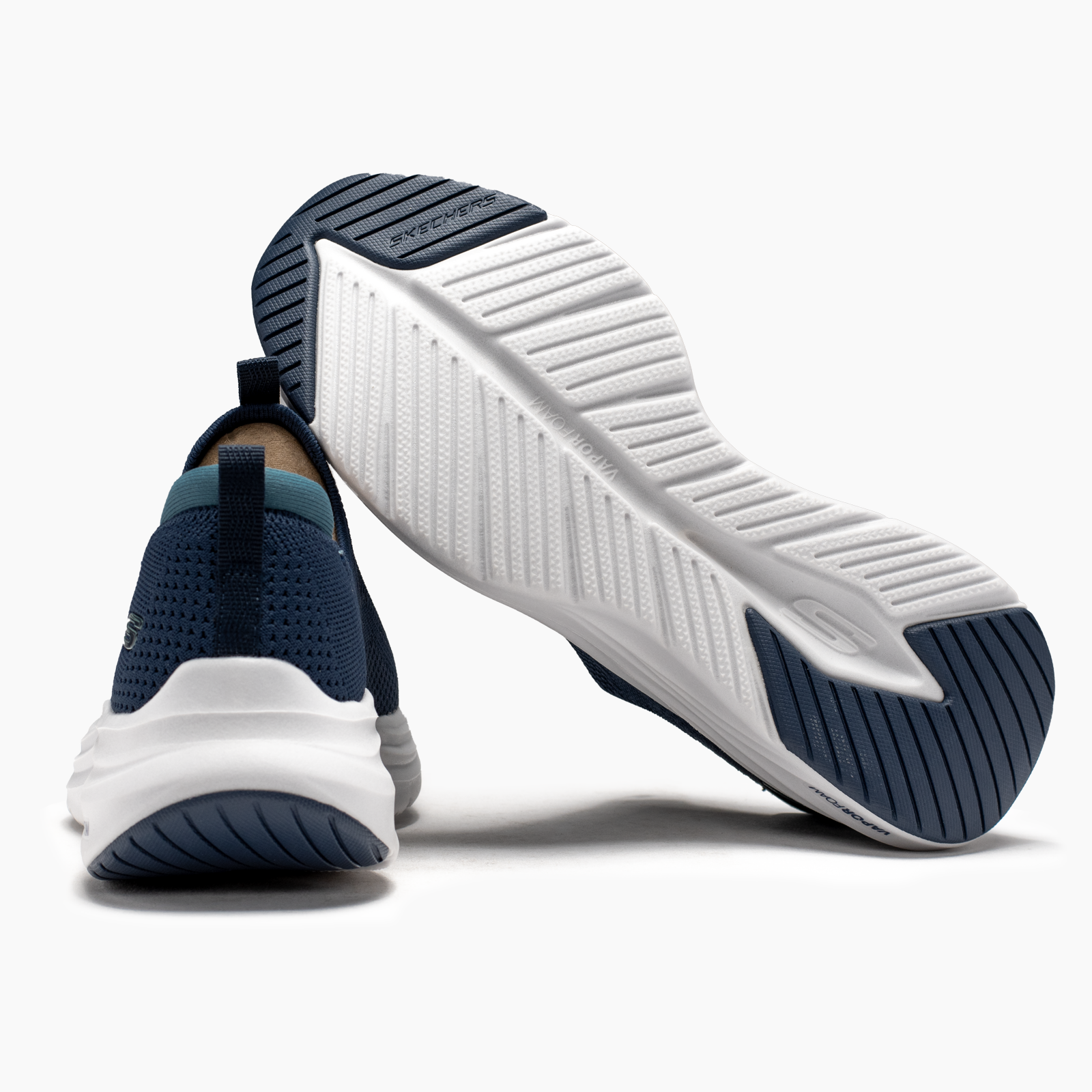 Skechers para hombre azul marino para caminar