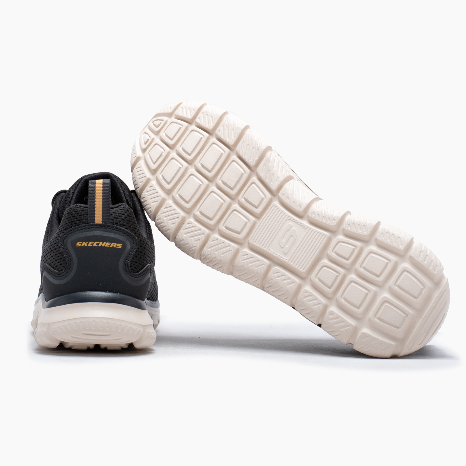 SKECHERS TRACK-LESHUR 232758BLK - HOMBRE