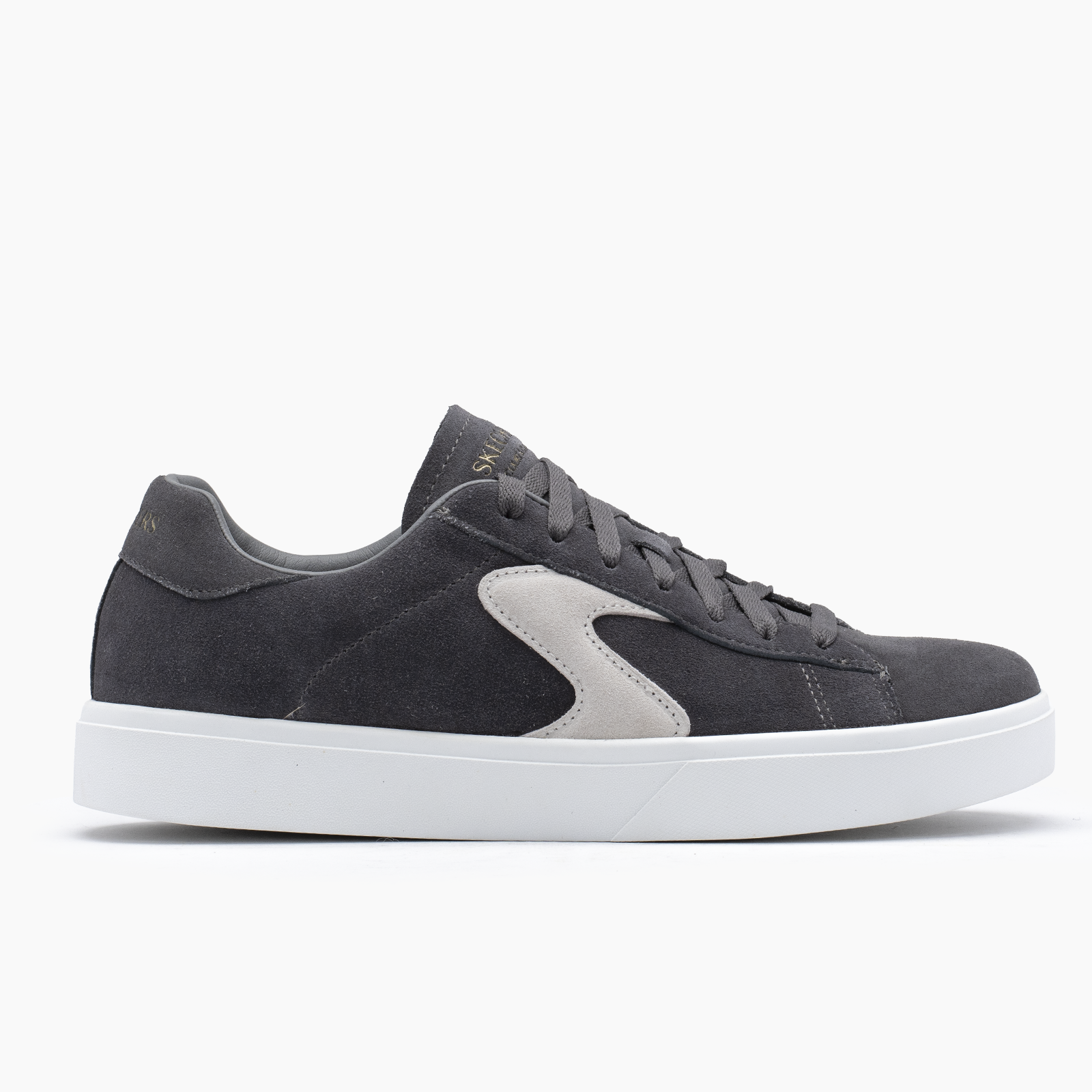 Skechers para hombre gris casual