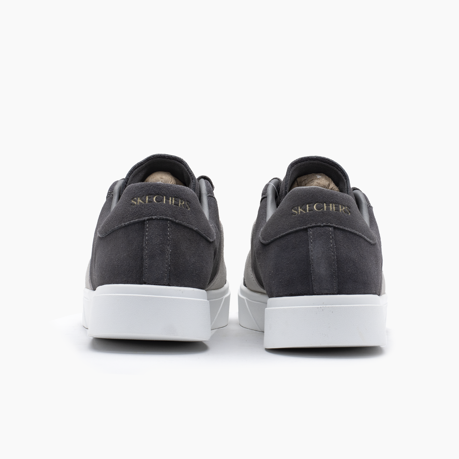 Skechers para hombre gris casual