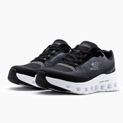Skechers negro para hombre caminatas