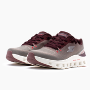 Skechers gris para hombre caminatas