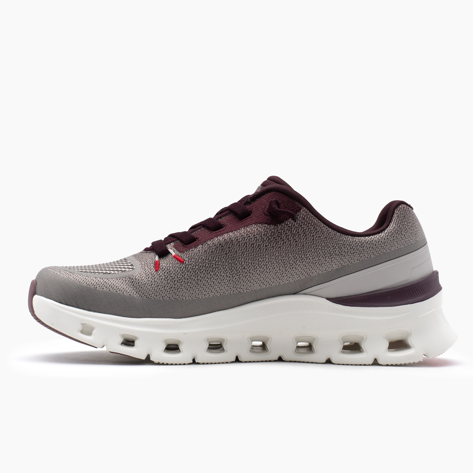 Skechers gris para hombre caminatas