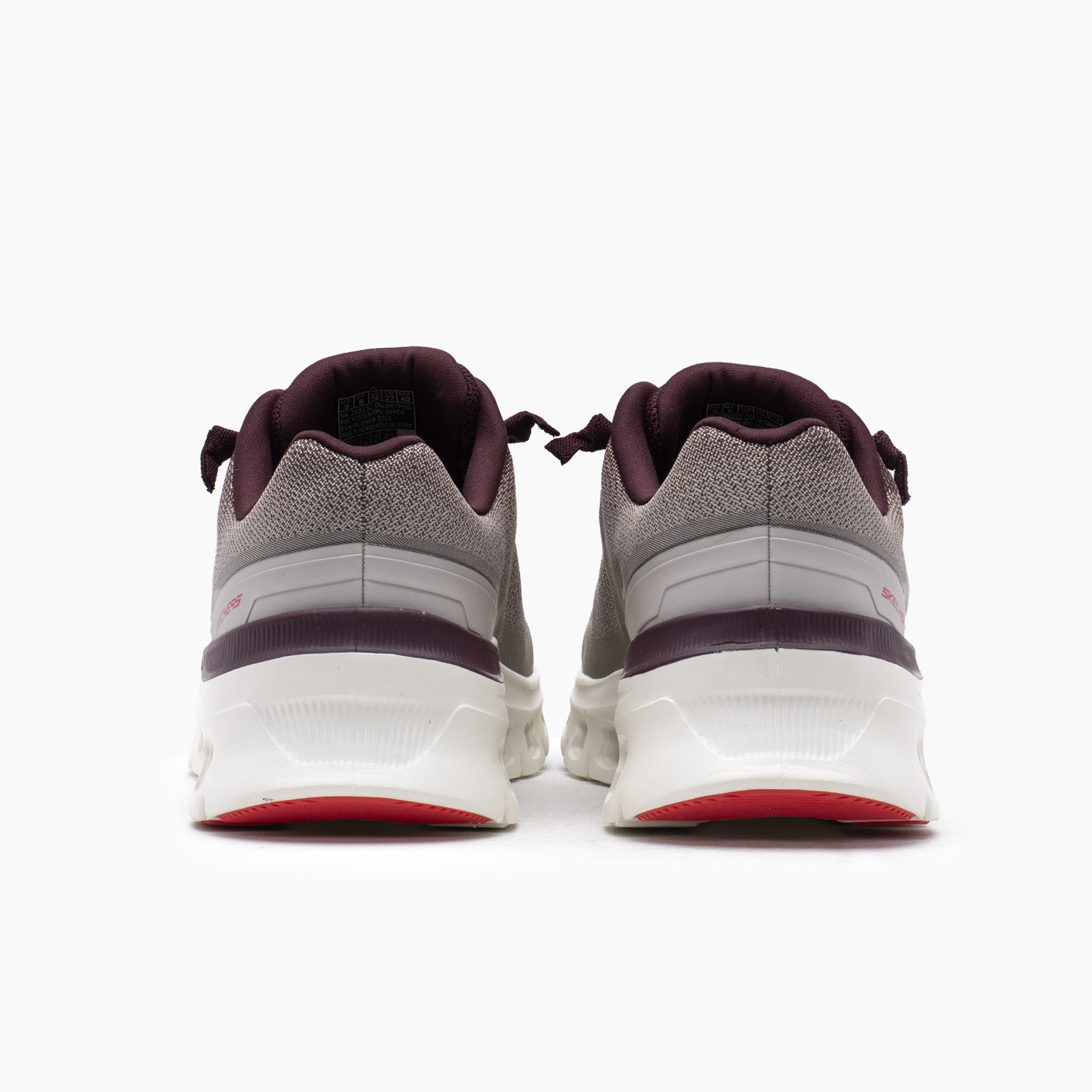 Skechers gris para hombre caminatas