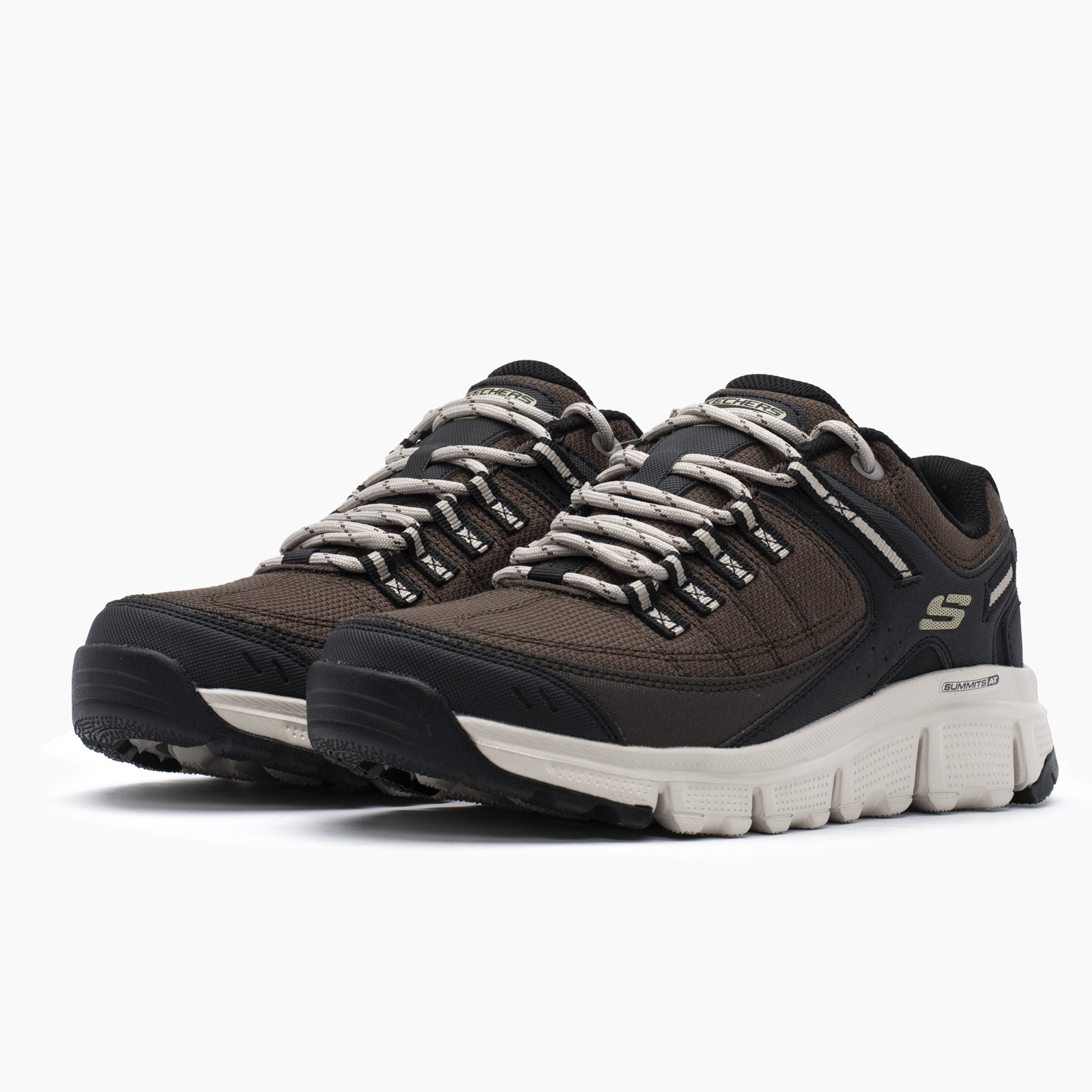 Skechers para hombre marrón caminatas 