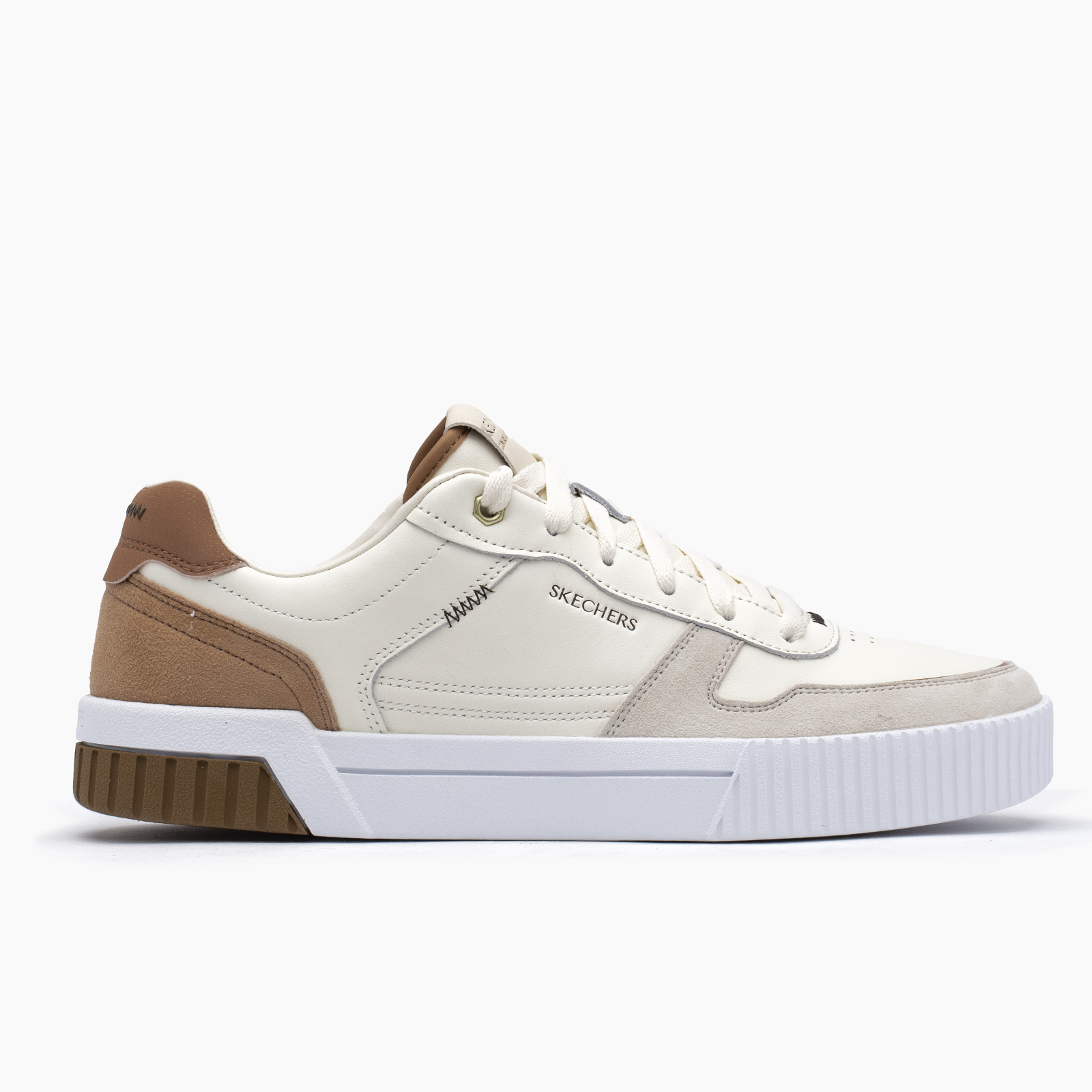Skechers para hombre blanco roto casual