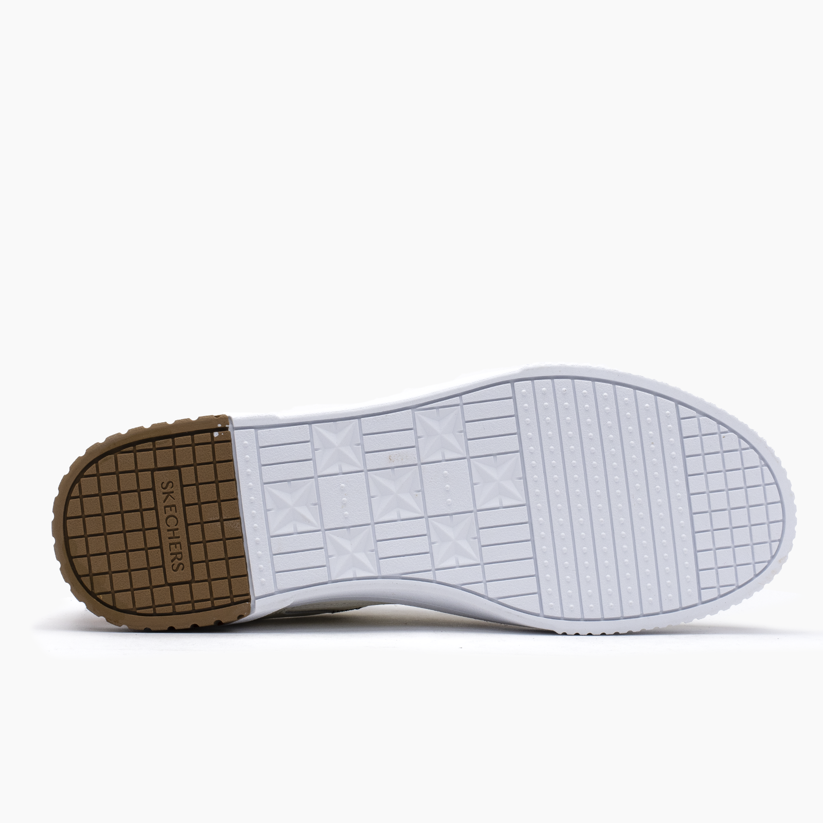 Skechers para hombre blanco roto casual