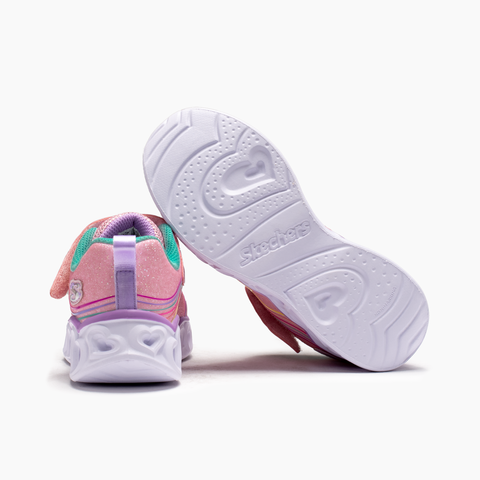 SKECHERS HEART LIGHTS 302689LLPMT - NIÑA