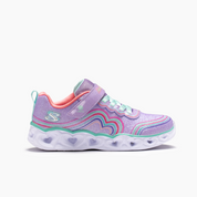 Skechers para niña lila casual