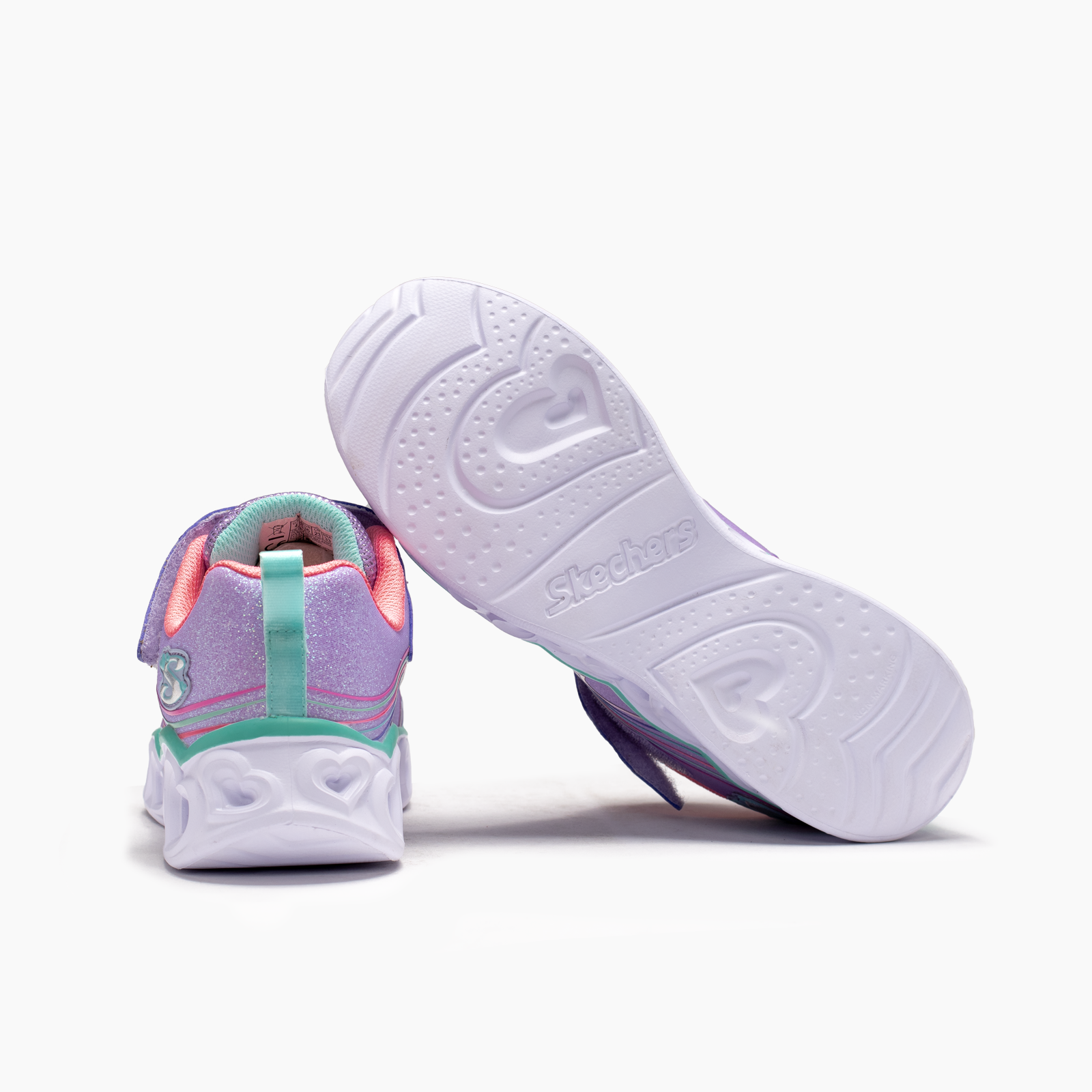 SKECHERS HEART LIGHTS 302689LLVMT - NIÑA