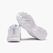 SKECHERS DYNAMATIC LACE UP 303553LWHT - NIÑO